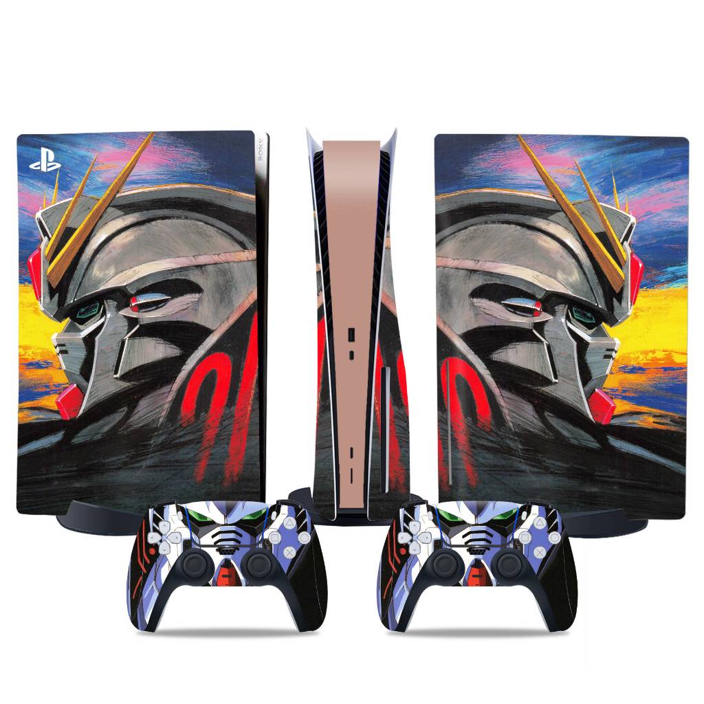 Studeazy™ - Sticker PS5 Personnalisé (Console + manettes)
